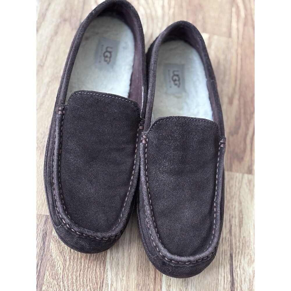 UGG Ascot Slipper Dusted Coco Suede Preowned Men’s Size 10